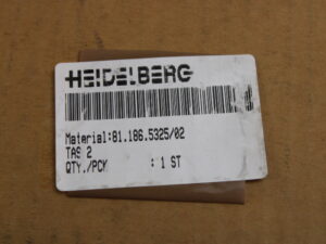 Heidelberg Harris 81.186.5325/02 ovp/sealed-unused