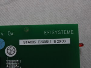 Efisysteme STA005 E209511 B 26 03 Platine -unused-