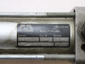 Mecman 167 max 10 bar 167-04-1200-1 Kompaktzylinder – used