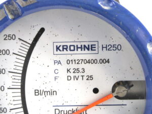 Krohne H250/RR/M40 0,0183 mPa.s Durchflussmesser + CH.A05165 – used –