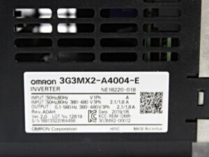 OMRON 3G3MX2-A4004-E Wechselrichter -used-