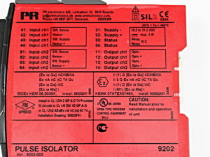 PR eletronics 9202-003 Pulse Isolator + 4501 Display -used-