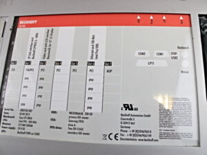 Beckhoff C6140 Industrie PC 24V 512 MB -used-