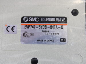 SMC EVP742-5YOB-04FA-Q Magnetventil ovp/unused-sealed