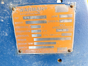 Warman 6/4 DD-G Schlammpumpe  – used-