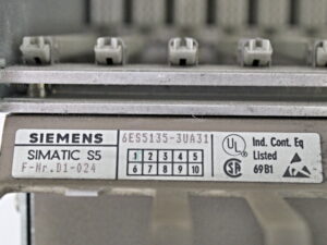 SIEMENS SIMATIC S5 6ES5135-3UA31 Zentralgerät -used-