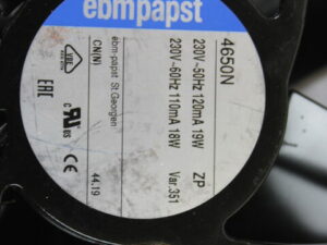 ebmpapst 4650N Lüfter -used-