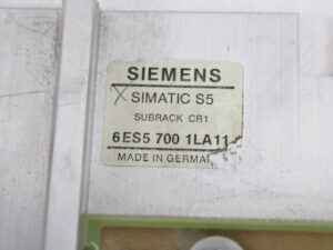 SIEMENS SIMATIC S5  6ES5700-1LA11 BAUGRUPPENTRAEGER FUER ZENTRALGERAET -used-