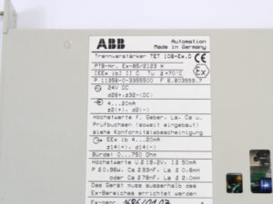 ABB TET 106-Ex.D Trennverstärker -used-