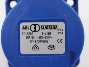 ABL Sursum F31S202 S-Line Flanschsteckdose CEE-Anbausteckdose -used-