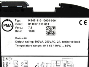 PMA KS45-110-10000-000 PID 250VAC Temperaturregler – used –
