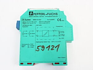 Pepperl+Fuchs KFD0-CC-Ex1 Spannungsmessumforme No.43690 -used-