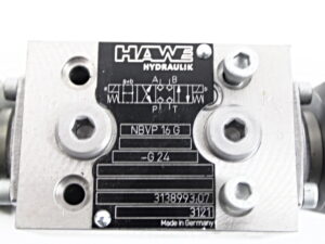 HAWE Hydraulic NBVP 16 G -G 24 Ventil +2x Schienle 7329 820 -used-