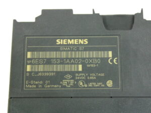 SIEMENS SIMATIC S7 6ES7 153-1AA02-0XB0 -Cover Broken-