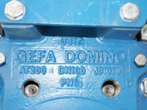 GEFA DOMINO AT200 DN100 PN16 JS1030 PNEUMAT -unused-