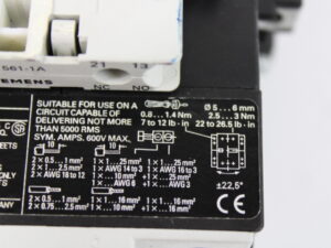 SIEMENS SIMATIC Contactor 3TF4511-08 + 3TY561-1A  -used-