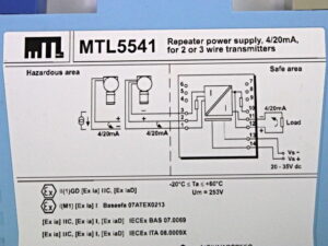 MTL Instruments MTL5541 Sicherheitsbarriere -used-