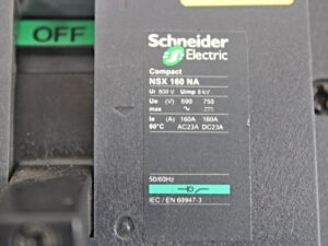 Schneider Electric Compact NSX 160 NA -used-