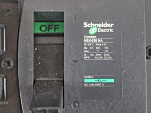 Schneider Electric Compact NSX 250 NA -used-