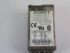 Kuhnke UF2-24VDC N Steckrelais -used-