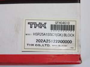 THK Führungswagen HSR25A1SSC1(GK) BLOCK  -ovp/unused-