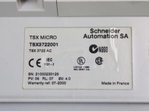 Schneider TSX MICRO  TSX3722001 -used-
