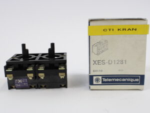Telemecanique XES-D1281 Electric Hilfsschalter -used-