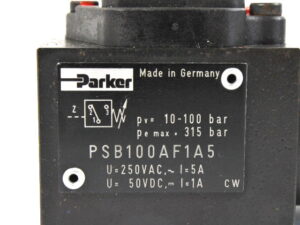 Parker PSB100AF1A5 10-100bar Hydraulischer Druckschalter -used-
