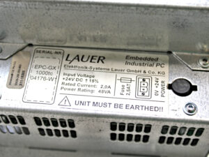 LAUER EPC-GX 1000tc 04176-W Industrial PC Comunication Module -used-