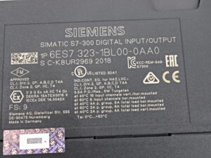 SIEMENS SIMATIC S7 6ES7323-1BL00-0AA0 – E-Stand 9 – digital Modul -used-