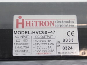 Hitron HVC60-47 Power Supply Netzteil -unused-