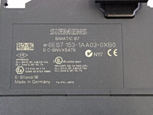 SIEMENS  6ES7153-1AA03-0XB0 SIMATIC S7 E-Stand 16 -used-
