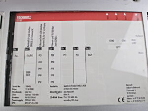 Beckhoff C6140Industrie PC 230V 96MB -used-
