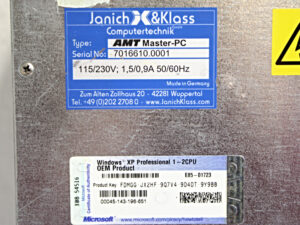 Janich & Klass AMT MASTER PC -used-