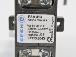 Efen PSA 413 500/5A 5VA Kl.1 Stromwandler -used-