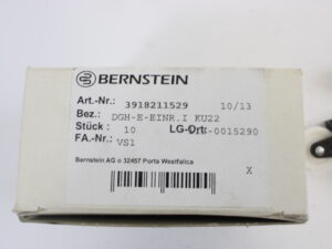 6x Bernstein DGH-E-EINR.I KU22 3918211529 Ersatzbetätiger für Positionsschalter -used-