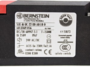 Bernstein SLK-M-UC-22-R0-A0-L0-0 Sicherheitsschalter -unused-