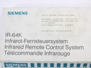 SIEMENS IR-64K Leistungsschalter -used-