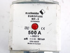M.Schneider Eurofuse NH 3  3370500A2  Sicherungseinsatz -used-
