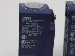 2x Telemecanique ZCP29 Positionsschaltergehäuse -used-