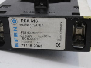 EFEN PSA 613 500/5 Aufsteckstromwandler -used-