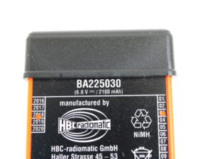 HBC radiomatic BA225030 Akku für kran fernbedienung -unused/ovp-