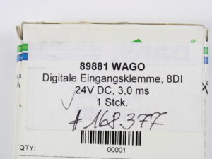 WAGO 750-430 8-Channel Digital Input Module -OVP/sealed- -unused-