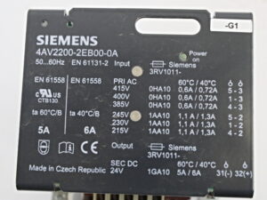 SIEMENS Stromversorgung 4AV2200-2EB00-0A -used-
