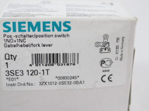 SIEMENS 3SE3120-1T Positionsschalter -unused/OVP-