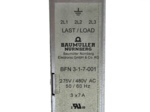 Baumüller Nürnberg BFN 3-1-007-00100 314277 3x7A Netzfilter – OVP/unused –