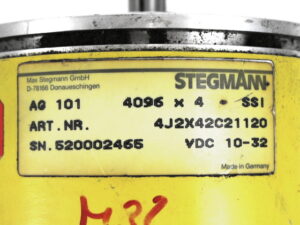 Stegmann AG101 4J2X42C21120 4096×4 SSI Drehgeber – used –