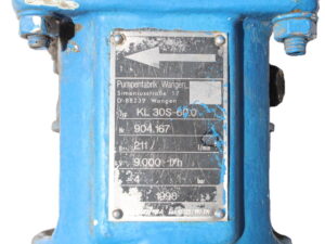 Pumpenfabrik Wangen Exzenterschneckenpumpe KL 30S-60.0 9000ltr/h mit SEW-Motor – used –