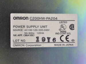 Omron C200HW-PA204 200-240V SPS Netzteil Modul – OVP/unused -.