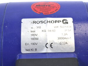 Groschopp WK501404 0,12A Getriebemotor Untersetzer – used –